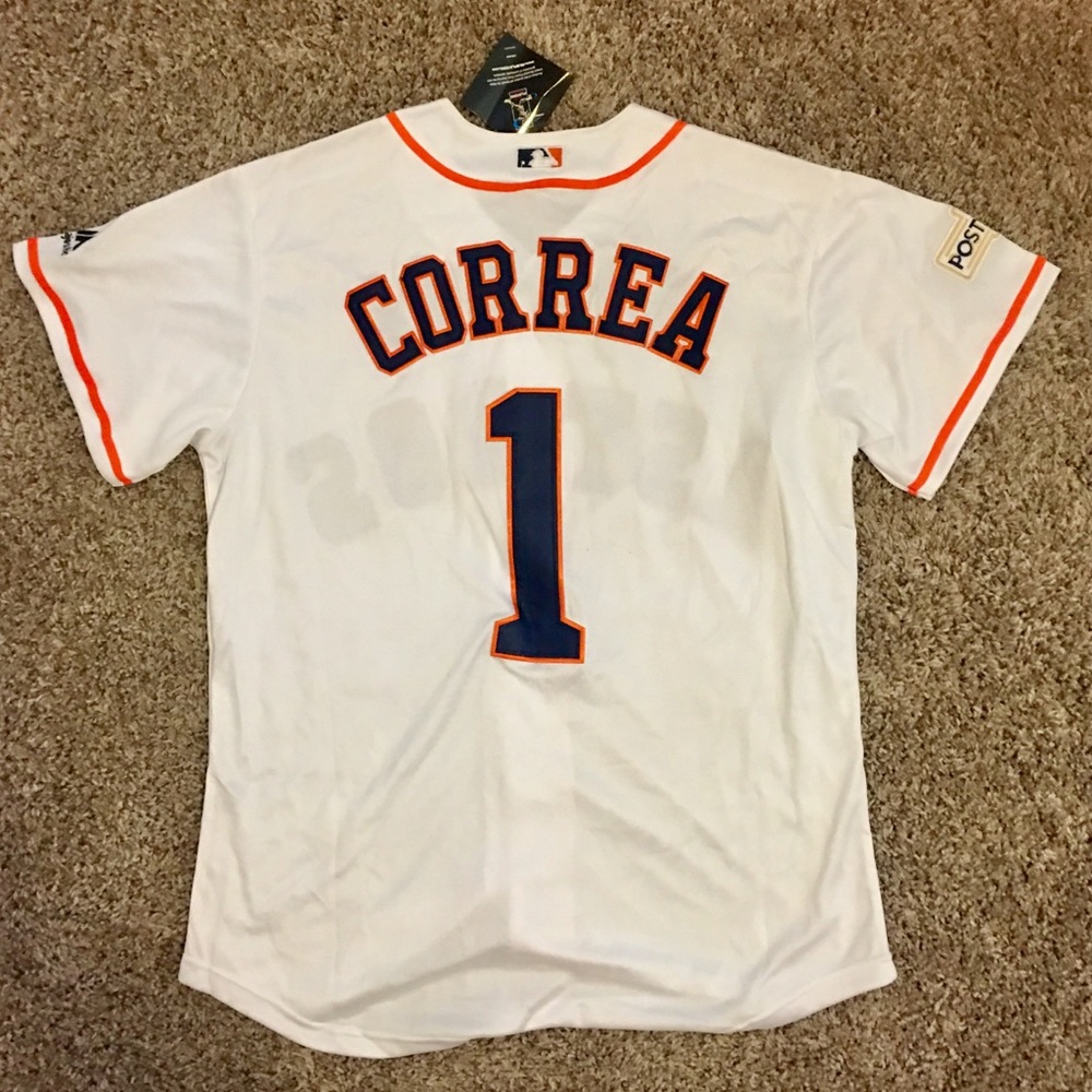 Men’s Astros Correa Cool Base Jersey M, XXL